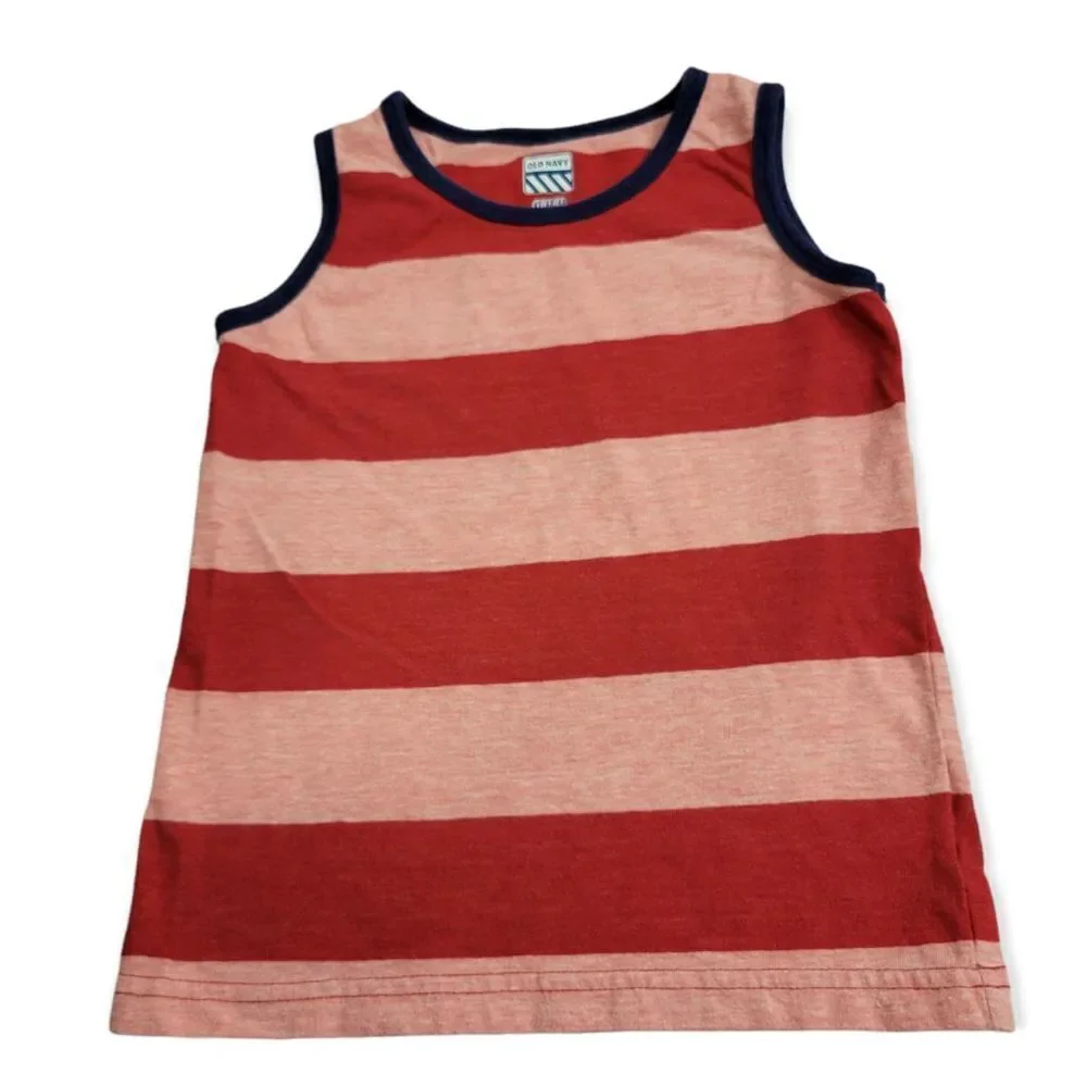 Old Navy stripped tank top 4T